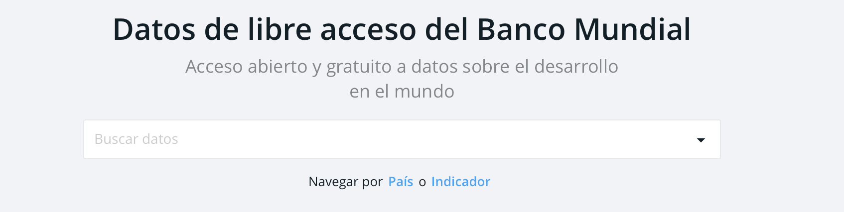 banco mundial